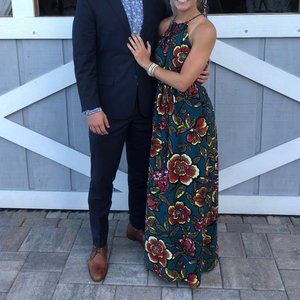 LOFT Floral Maxi Dress